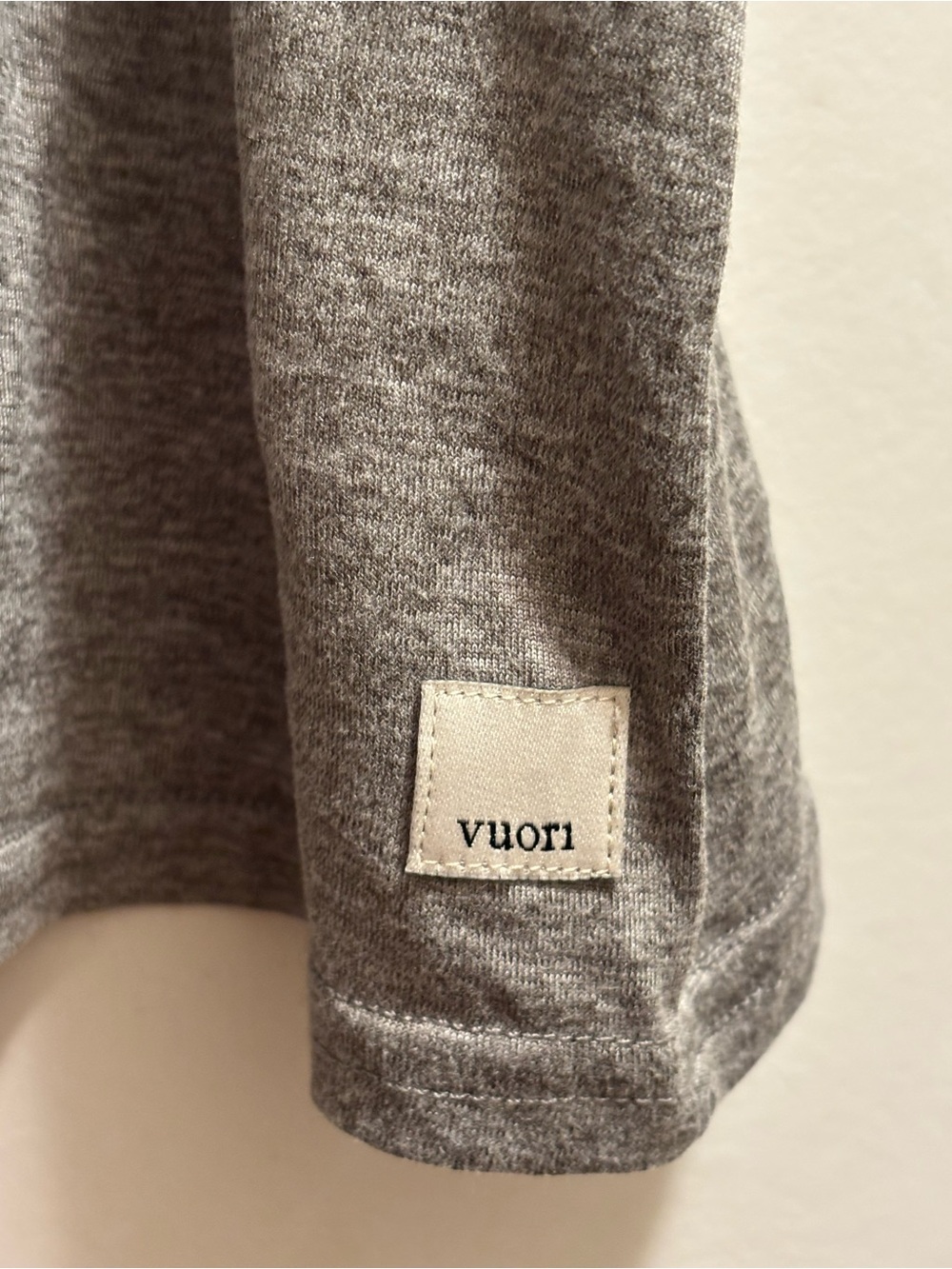 Vuori Grey Sleeveless Tank Top - Picture 3 of 6